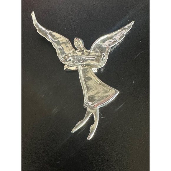 Ceal B Design Serenity Angel Collection "You are Loved" Silver Tone Pin/Ornament - Picture 2 of 2